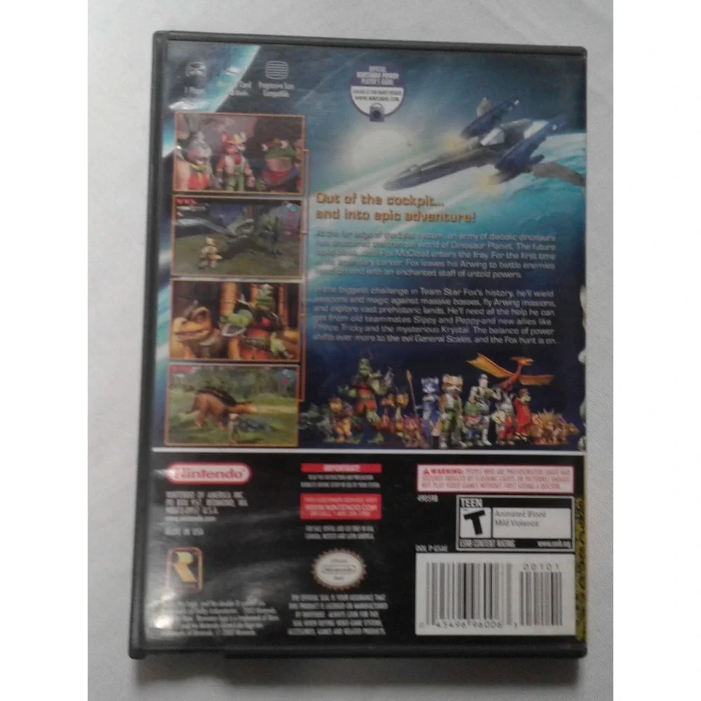 Star Fox Adventures Player's Choice (Nintendo GameCube, 2003) Video Game